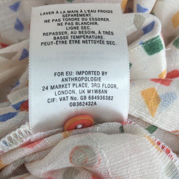 Anthropologie Maeve Paccia Tunic Large - Picture 6 of 6